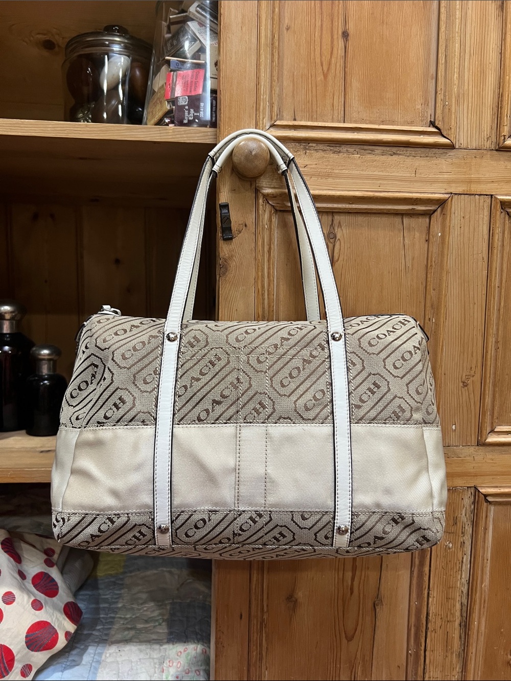 Coach F12254 Lozenge Shoulder Bag